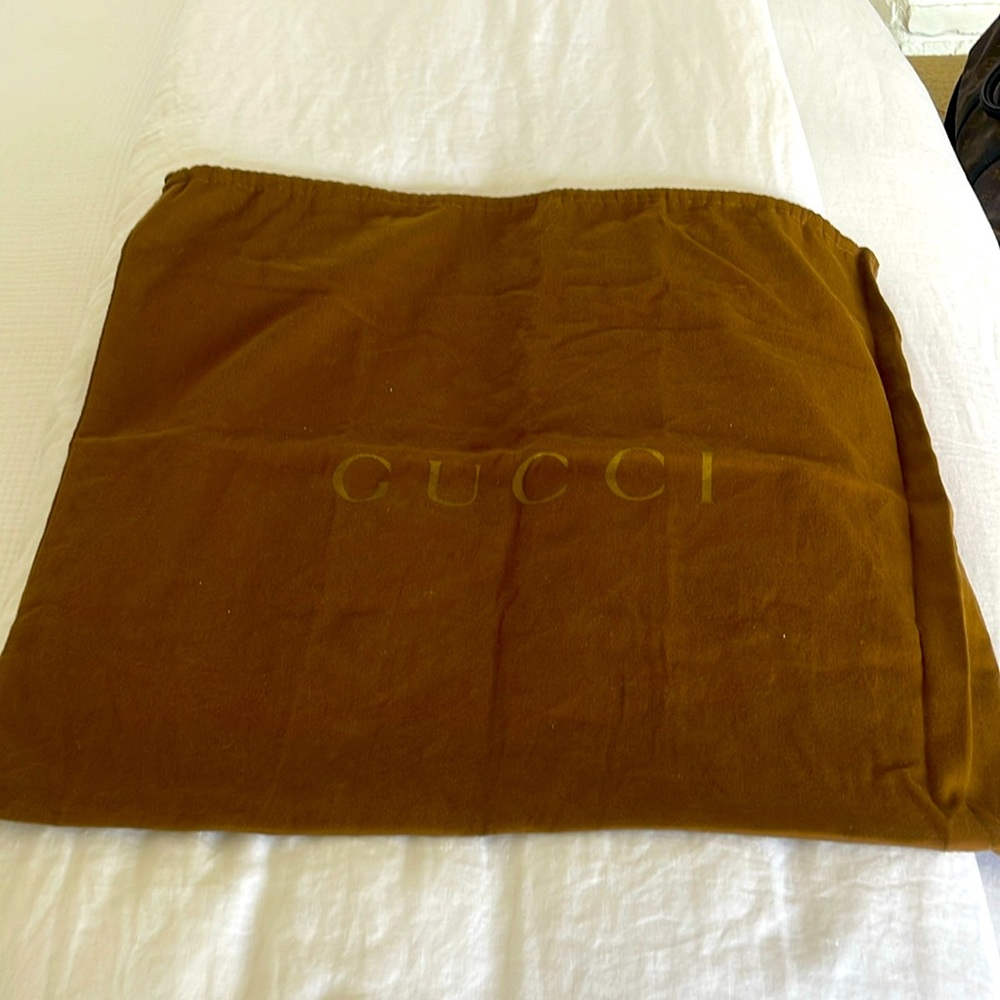 Gucci dust bag.